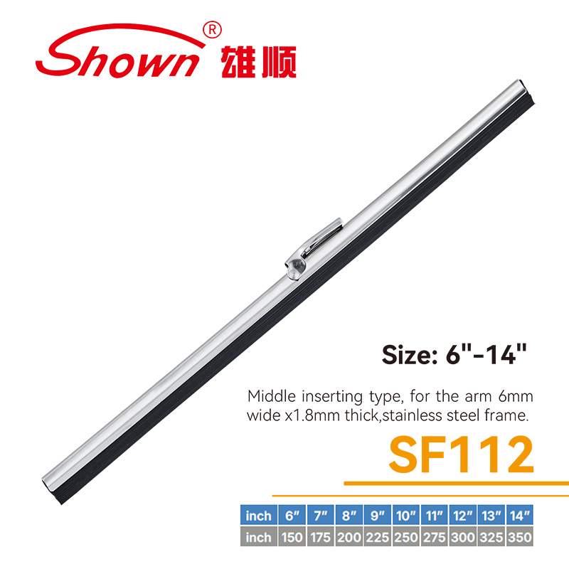 Marine windshield wiper blade