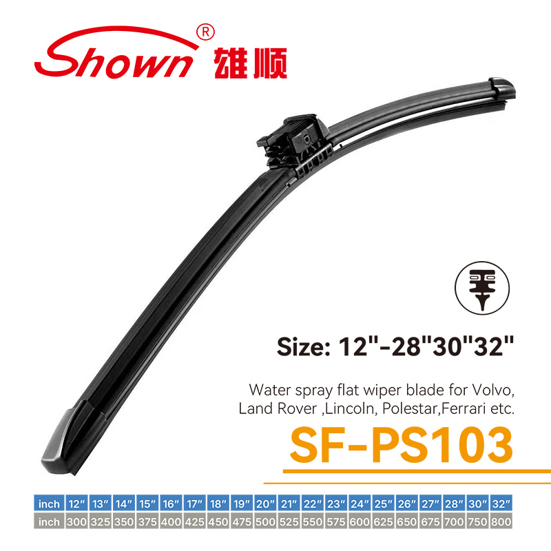 Volvo water spray wiper blade