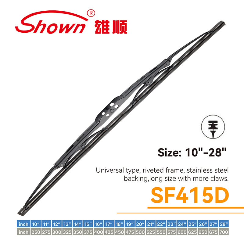 Frame wiper blade