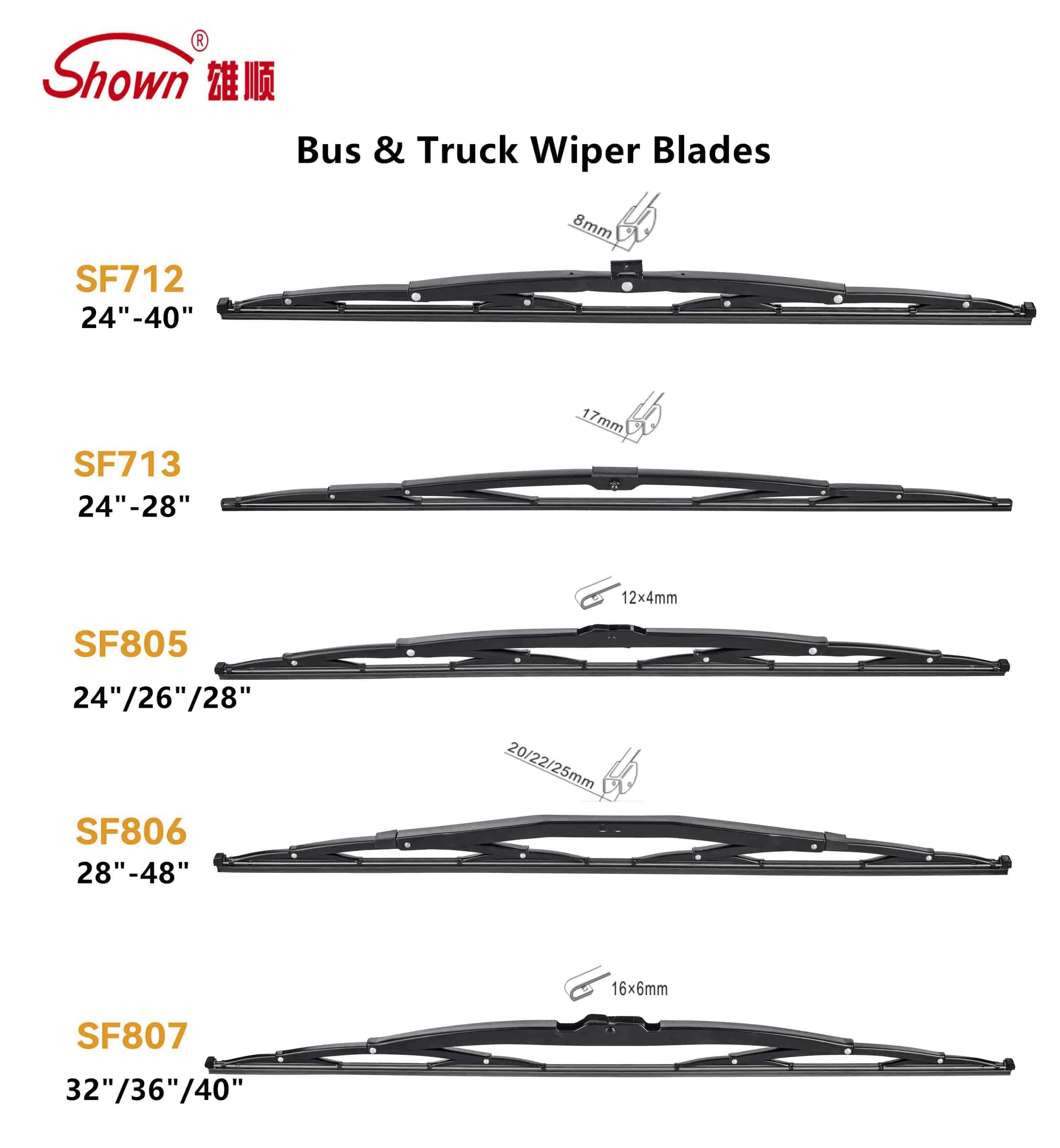 bus windshield wiper blade 